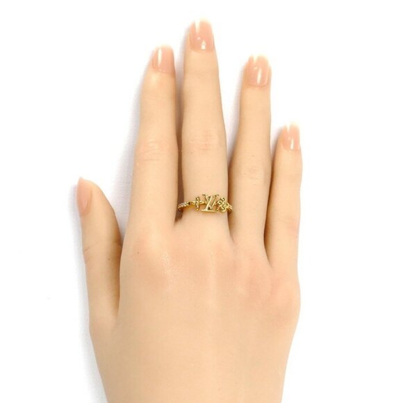 LOUIS VUITTON Gold Ring - Picture 7 of 8